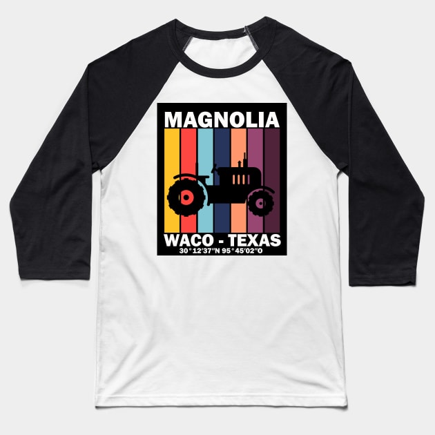 Magnolia Texas Baseball T-Shirt by JohnRelo